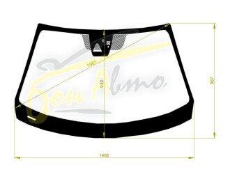 Стекло лобовое MAZDA AXELA 2013-2019 (BM-RHD) место под 1 камеру, место под датчик дождя, 
Бренд: BENSON