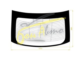 Стекло заднее с обогревом MAZDA 6 2002-2008 (GG-5d h/b) 
Бренд: BSG