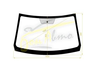 Стекло лобовое NISSAN TERRANO 2014- (D10) 
Бренд: КМК с синей полосой