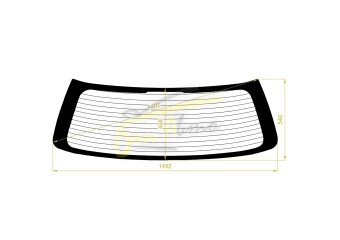 Стекло заднее с обогревом TOYOTA AVENSIS VERSO 2001-2009 (ACM20) 
Бренд: ZDG