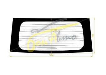 Стекло заднее с обогревом NISSAN MOCO 2006-2011 (MG22) 
Бренд: BENSON