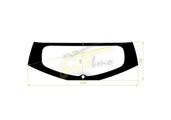 Стекло заднее с обогревом TOYOTA CALDINA 2002-2007 (AZT241) 1 отверстие 
Бренд: BENSON