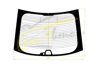 Стекло заднее с обогревом TOYOTA AVENSIS 2003-2009 (T250-5d l/b) 
Бренд: BSG