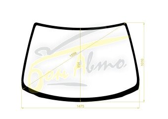 Стекло лобовое DAIHATSU DELTA 1996-2001 (CR40N) 
Бренд: КМК с синей полосой