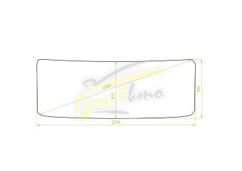 Стекло лобовое NISSAN QUON 2005- () 2276*830*2305 
Бренд: BENSON