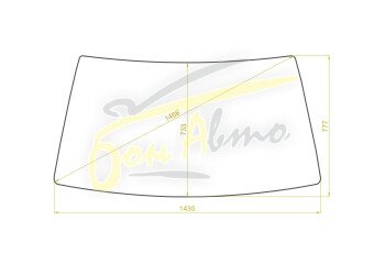 Стекло лобовое TOYOTA TOWN ACE 1984-1988 (R20) 
Бренд: BSG с зеленой полосой