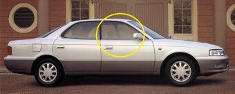 Стекло боковое TOYOTA VISTA 1994-1998 SV40-h/t FD/RH 
Бренд: BSG