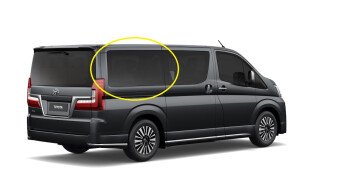 Стекло боковое TOYOTA HIACE 2019- H300-std-1240*587 SR/RH/X 
Бренд: BENSON