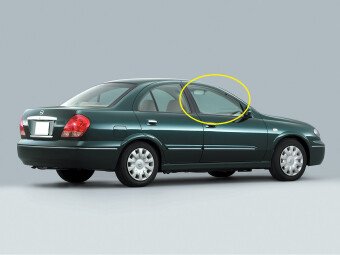 Стекло боковое NISSAN BLUEBIRD SYLPHY 2000-2005 (G10) FD/RH 
Бренд: BSG