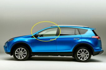 Стекло боковое TOYOTA RAV 4 2013-2018 ACA40 FD/LH 
Бренд: BSG