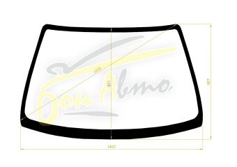 Стекло лобовое HONDA INTEGRA 1993-2000 (DB6-4d sed) 
Бренд: BSG с зеленой полосой