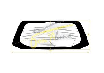 Стекло заднее с обогревом HAFEI SIMBO 2006- (CQ) 
Бренд: BENSON