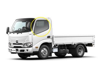 Стекло боковое HINO DUTRO 2011 FD/LH 
Бренд: BENSON