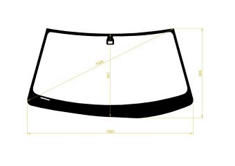 Стекло лобовое LEXUS LS 2000-2006 (UCF30-LHD) место под датчик дождя 
Бренд: BSG