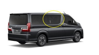 Стекло боковое TOYOTA HIACE 2019- H300-std-1176*588 RD/RH/X 
Бренд: BENSON