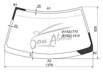 Стекло лобовое LEXUS IS 1998-2005 (GXE10) 
Бренд: ZDG