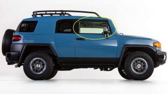 Стекло боковое TOYOTA FJ CRUISER 2005-2018 J15 FD/RH фурнитура, 
Бренд: BENSON