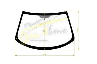 Стекло лобовое CHRYSLER SEBRING 2001-2006 (LHD-4d sed) 
Бренд: BENSON с синей полосой