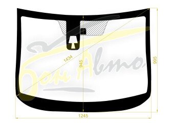 Стекло лобовое MITSUBISHI EK-CUSTOM 2013-2019 (B11W-RHD) место под 2 камеры 
Бренд: BENSON