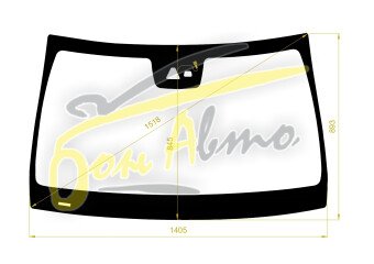 Стекло лобовое MERCEDES C-CLASS 2014- (W205-LHD-2018-4d/5d) место под 1 камеру, место под датчик дождя, 
Бренд: КМК