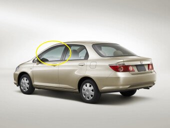 Стекло боковое HONDA CITY 2002-2008 (GD6-4d sed) FD/LH 
Бренд: BSG