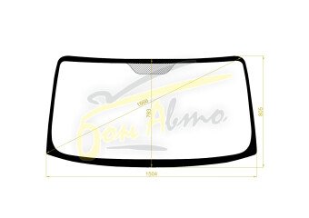 Стекло лобовое NISSAN URVAN 2001-2012 (E25) 
Бренд: ZDG