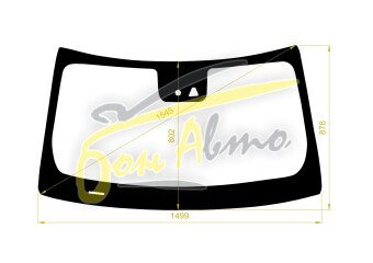 Стекло лобовое CHEVROLET TRAILBLAZER 2019- (SUV) место под 1 камеру, место под датчик дождя, 
Бренд: КМК