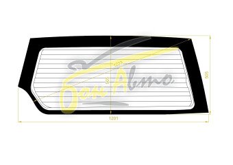 Стекло заднее с обогревом CHEVROLET TRACKER 1988-1998 (TF51W) 
Бренд: BENSON