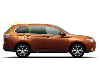 Стекло боковое MITSUBISHI OUTLANDER 2012- CF7 SW/RH/X молдинг, 
Бренд: BENSON YNCR