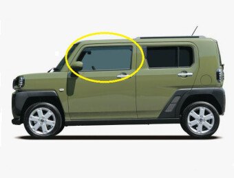 Стекло боковое DAIHATSU TAFT 2020- LA900 FD/LH фурнитура, 
Бренд: BENSON