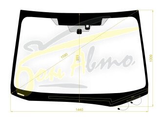 Стекло лобовое SUBARU XV 2017- (GT-LHD) обогрев щеток, место под 2 камеры, место под датчик дождя, 
Бренд: BENSON