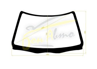Стекло лобовое TOYOTA MARK II 1988-1992 (RX80-h/t) 
Бренд: ZDG с серой полосой