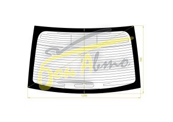 Стекло заднее с обогревом HYUNDAI I 45 2009-2014 (YF) 
Бренд: BSG