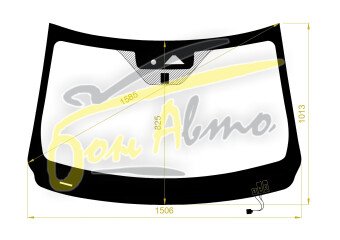 Стекло лобовое MITSUBISHI OUTLANDER 2021- (GN-LHD) обогрев щеток, место под 1 камеру, место под датчик дождя, акустическое, 
Бренд: BENSON