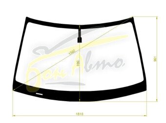 Стекло лобовое HONDA CROSSTOUR 2009-2016 (TF2) 
Бренд: BSG с серой полосой