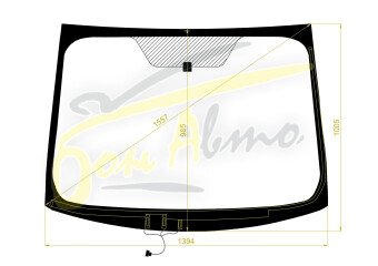 Стекло лобовое TOYOTA PRIUS 2009-2015 (ZVW30-RHD) обогрев щеток 
Бренд: BSG с зеленой полосой