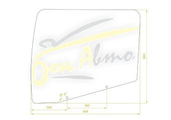 Стекло боковое MAN TGA-SERIES 2000- TGA 2 отверстия FD/LH 
Бренд: BENSON