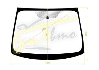 Стекло лобовое TOYOTA PRIUS 2009-2015 (ZVW30) 
Бренд: КМК с синей полосой