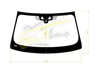 Стекло лобовое BMW 5-SERIES 2016- (G30-4d sed) место под 2 камеры, место под датчик дождя, 
Бренд: КМК