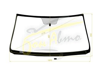 Стекло лобовое TOYOTA TUNDRA 2006- (GSK50-LHD) обогрев щеток 
Бренд: BENSON