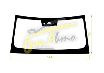 Стекло лобовое JETOUR T2 2023- (SUV-LHD) место под 2 камеры, место под датчик дождя, 
Бренд: КМК