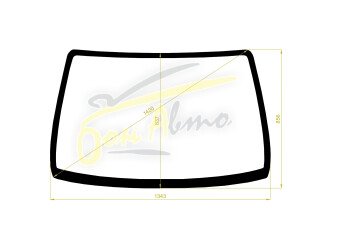 Стекло лобовое HONDA CAPA 1998-2002 (GA4) 
Бренд: BENSON с синей полосой