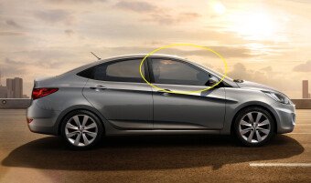 Стекло боковое HYUNDAI SOLARIS 2010-2017 (RB-4d sed) FD/RH 
Бренд: BENSON