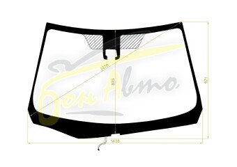 Стекло лобовое TOYOTA COROLLA FIELDER 2012- (E160-RHD) обогрев щеток, место под 1 камеру, 
Бренд: BENSON