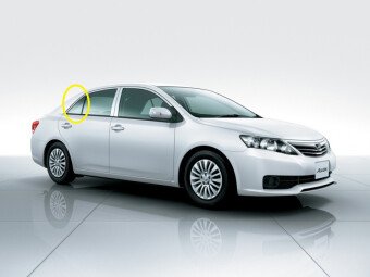 Стекло боковое TOYOTA ALLION 2007- T260 RQ/RH 
Бренд: BENSON