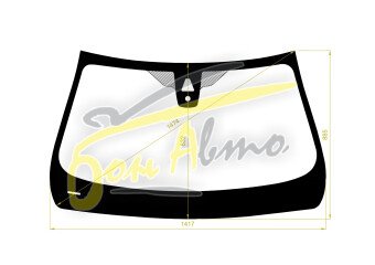 Стекло лобовое BMW 4-SERIES 2013-2020 (F32-2d coupe) место под 1 камеру с обогревом, место под датчик дождя, 
Бренд: КМК