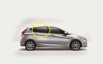 Стекло боковое HYUNDAI SOLARIS 2010-2017 (RB-5d h/b) RD/RH 
Бренд: BENSON