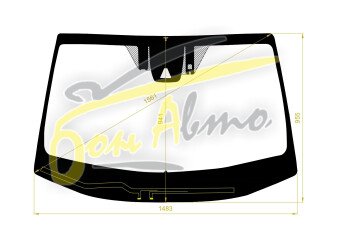 Стекло лобовое TOYOTA HARRIER 2020- (XU80-RHD) обогрев щеток, место под 1 камеру, место под датчик дождя, место под датчик влажности, молдинг, антенна, 
Бренд: BENSON с синей полосой