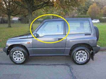 Стекло боковое MAZDA PROCEED LEVANTE 1995-1997 (TF51-3d) FD/LH 
Бренд: BSG