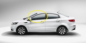 Стекло боковое KIA RIO 2011-2016 (QB -RUS-4d sed) FD/LH фурнитура, 
Бренд: BENSON